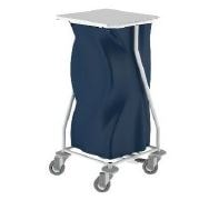 HCS CARRO ROUPA SUJA SIMPLES C/PEDAL EPOXY CRSS003